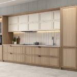 Fluted Kitchen Cabinets: texturas e relevos que renovam cozinhas